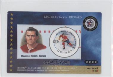 2000 Canada Post NHL All-Star Game - [Base] #3 - Maurice Richard