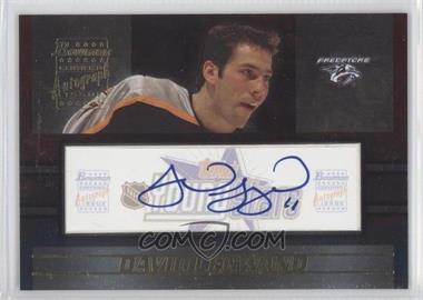 2001-02 Bowman YoungStars - Certified Autograph Issue #YSA-DL - David Legwand /50