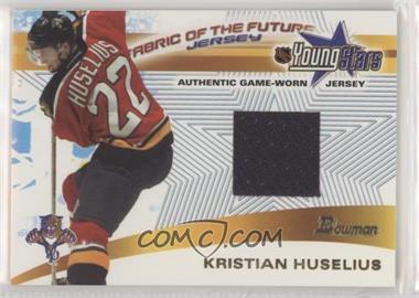 2001-02 Bowman YoungStars - Fabric of the Future Jerseys #FFJ-KH - Kristian Huselius [EX to NM]