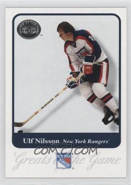 2001-02 Fleer Greats of the Game - [Base] #26 - Ulf Nilsson