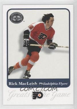 2001-02 Fleer Greats of the Game - [Base] #47 - Rick MacLeish