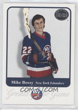 2001-02 Fleer Greats of the Game - [Base] #72 - Mike Bossy