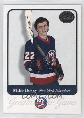 2001-02 Fleer Greats of the Game - [Base] #72 - Mike Bossy