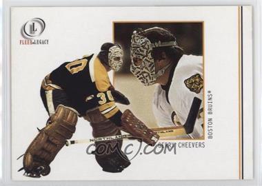 2001-02 Fleer Legacy - [Base] #36 - Gerry Cheevers