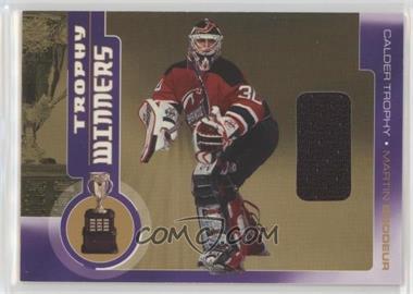 2001-02 In the Game Be A Player Between the Pipes - Trophy Winners #TW-17 - Martin Brodeur