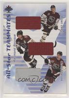 Brian Leetch, Raymond Bourque, Chris Chelios [Noted] #/80