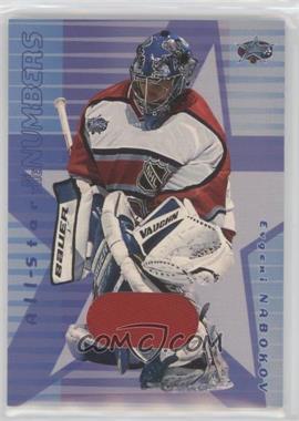 2001-02 In the Game Be A Player Memorabilia - All-Star in the Numbers #ASN-01 - Evgeni Nabokov /10