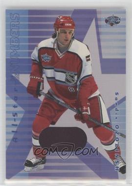 2001-02 In the Game Be A Player Memorabilia - All-Star in the Numbers #ASN-19 - Sandis Ozolinsh /10