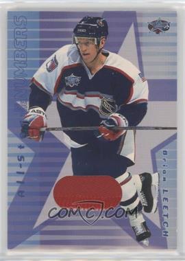 2001-02 In the Game Be A Player Memorabilia - All-Star in the Numbers #ASN-22 - Brian Leetch /10