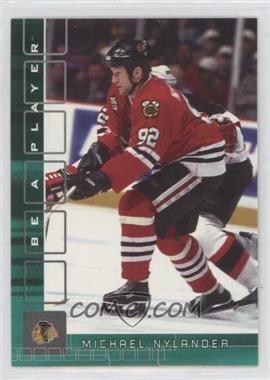 2001-02 In the Game Be A Player Memorabilia - [Base] - Emerald #117 - Michael Nylander /10