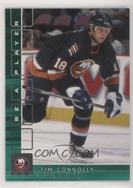 2001-02 In the Game Be A Player Memorabilia - [Base] - Emerald #61 - Tim Connolly /10