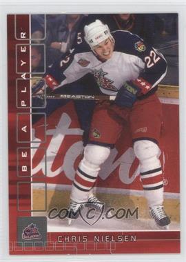2001-02 In the Game Be A Player Memorabilia - [Base] - Ruby #150 - Chris Nielsen /200