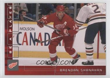 2001-02 In the Game Be A Player Memorabilia - [Base] - Ruby #161 - Brendan Shanahan /200