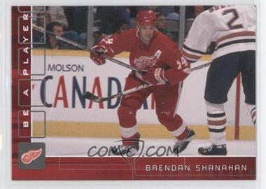 2001-02 In the Game Be A Player Memorabilia - [Base] - Ruby #161 - Brendan Shanahan /200