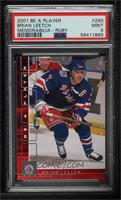 Brian Leetch [PSA 9 MINT] #/200