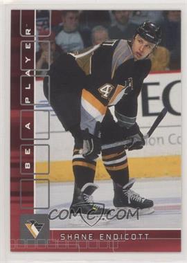 2001-02 In the Game Be A Player Memorabilia - [Base] - Ruby #360 - Shane Endicott /200