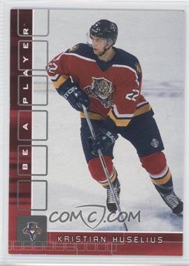 2001-02 In the Game Be A Player Memorabilia - [Base] - Ruby #393 - Kristian Huselius /200