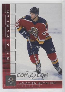 2001-02 In the Game Be A Player Memorabilia - [Base] - Ruby #393 - Kristian Huselius /200