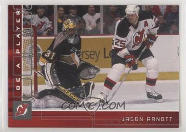 2001-02 In the Game Be A Player Memorabilia - [Base] - Ruby #53 - Jason Arnott /200