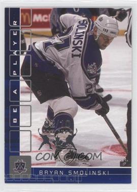 2001-02 In the Game Be A Player Memorabilia - [Base] - Sapphire Fall Expo #152 - Bryan Smolinski /10