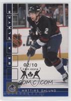 Mattias Ohlund [Noted] #/10