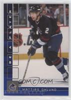 Mattias Ohlund [Good to VG‑EX] #/100