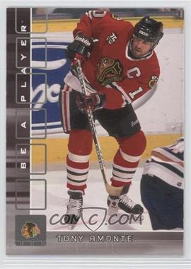 2001-02 In the Game Be A Player Memorabilia - [Base] #257 - Tony Amonte