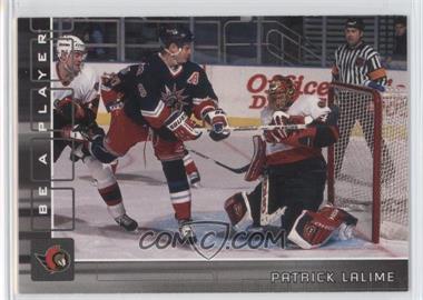 2001-02 In the Game Be A Player Memorabilia - [Base] #27 - Patrick Lalime