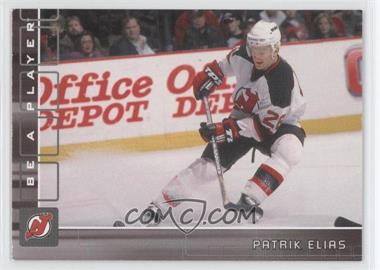 2001-02 In the Game Be A Player Memorabilia - [Base] #288 - Patrik Elias