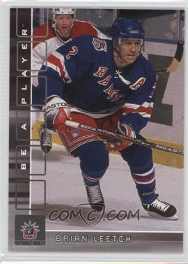2001-02 In the Game Be A Player Memorabilia - [Base] #290 - Brian Leetch