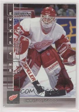 2001-02 In the Game Be A Player Memorabilia - [Base] #37 - Chris Osgood [EX to NM]