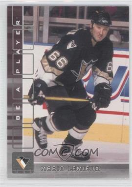 2001-02 In the Game Be A Player Memorabilia - [Base] #66 - Mario Lemieux