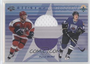 2001-02 In the Game Be A Player Memorabilia - Dual All-Star Jersey #DASJ-14 - Pavel Bure /60