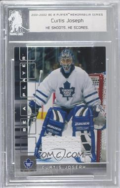 2001-02 In the Game Be A Player Memorabilia - He Shoots - He Scores Prizes #32 - Curtis Joseph /20 [Uncirculated]