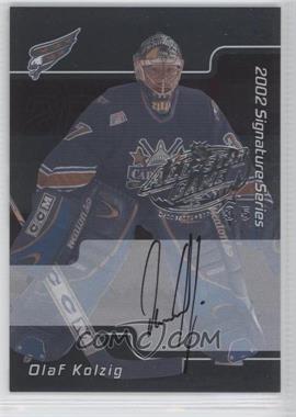 2001-02 In the Game Be A Player Signature Series - [Base] - Autographs All-Star Game #LOK - Olaf Kolzig /5