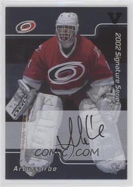 2001-02 In the Game Be A Player Signature Series - [Base] - Autographs ITG Vault Black #129 - Arturs Irbe