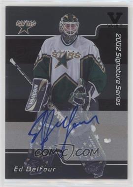 2001-02 In the Game Be A Player Signature Series - [Base] - Autographs ITG Vault Black #LEB - Ed Belfour