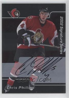 2001-02 In the Game Be A Player Signature Series - [Base] - Autographs #007 - Chris Phillips