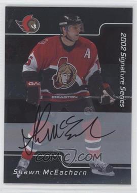 2001-02 In the Game Be A Player Signature Series - [Base] - Autographs #045 - Shawn McEachern
