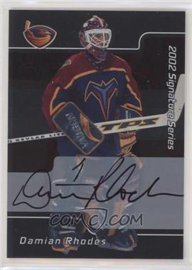 2001-02 In the Game Be A Player Signature Series - [Base] - Autographs #053 - Damian Rhodes