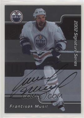 2001-02 In the Game Be A Player Signature Series - [Base] - Autographs #099 - Frantisek Musil