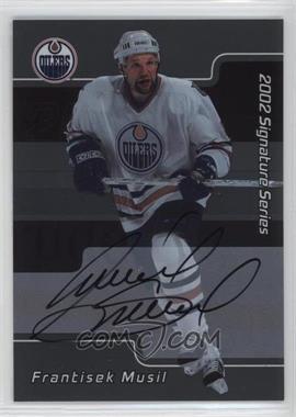 2001-02 In the Game Be A Player Signature Series - [Base] - Autographs #099 - Frantisek Musil