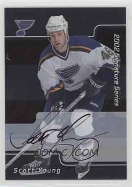 2001-02 In the Game Be A Player Signature Series - [Base] - Autographs #111 - Scott Young
