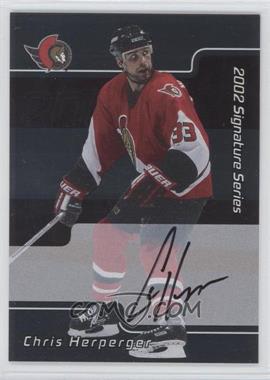 2001-02 In the Game Be A Player Signature Series - [Base] - Autographs #119 - Chris Herperger