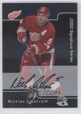 2001-02 In the Game Be A Player Signature Series - [Base] - Autographs #156 - Nicklas Lidstrom