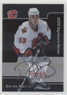 2001-02 In the Game Be A Player Signature Series - [Base] - Autographs #177 - Derek Morris