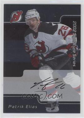 2001-02 In the Game Be A Player Signature Series - [Base] - Autographs #189 - Patrik Elias