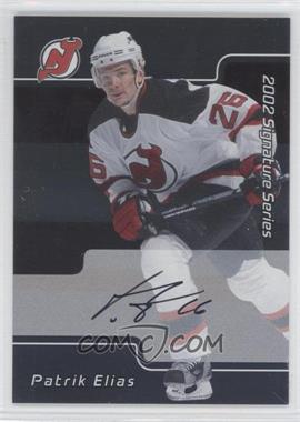 2001-02 In the Game Be A Player Signature Series - [Base] - Autographs #189 - Patrik Elias