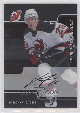 2001-02 In the Game Be A Player Signature Series - [Base] - Autographs #189 - Patrik Elias
