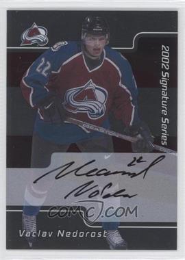 2001-02 In the Game Be A Player Signature Series - [Base] - Autographs #204 - Vaclav Nedorost